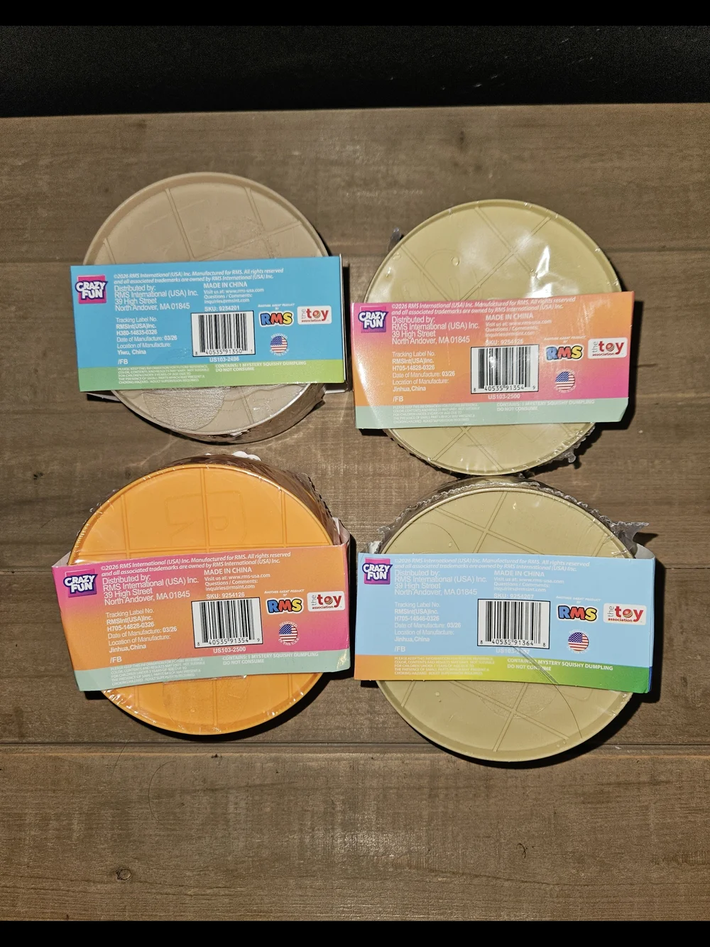 RMS Mystery Dumplings Bundle – Set of 4 Different Editions ✨🥟